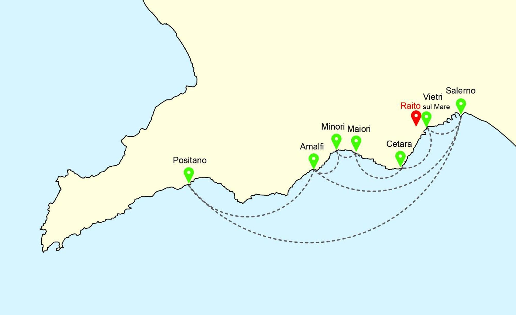 Raito Guest House - Amalfi Coast Vietri Екстериор снимка